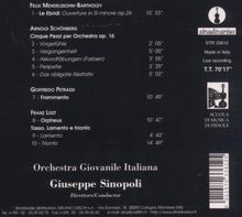 Arnold Schönberg (1874-1951): Stücke für Orchester op.16 Nr.1-5, CD