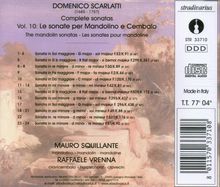 Domenico Scarlatti (1685-1757): Cembalosonaten Vol.10 (arr.für Mandoline), CD