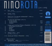 Nino Rota (1911-1979): Kammermusik "Improvviso", CD