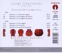Luigi Cherubini (1760-1842): Streichquartette Nr.1-6, 2 CDs