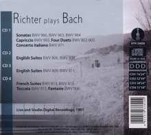 Svjatoslav Richter plays Bach, 4 CDs