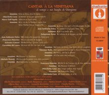 Cantar A La Venetiana, CD