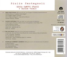 Giulio Castagnoli (geb. 1958): Missa Sancti Evasii, CD