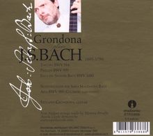 Stefano Grondona plays J.S.Bach, CD