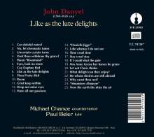 John Danyel (1564-1626): Lautenlieder "Like as the lute delights", CD