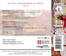 La voce contemporanea in Italia Vol.6, CD