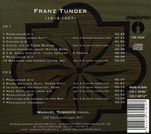 Franz Tunder (1614-1667): Sämtliche Orgelwerke, 2 CDs