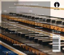 Francesco Geminiani (1687-1762): Pieces de Clavecin, 2 CDs