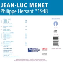 Philippe Hersant (geb. 1948): Kammermusik für Flöte, CD