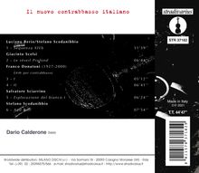 Dario Calderone - Il Nuovo Contrabasso italiano, CD