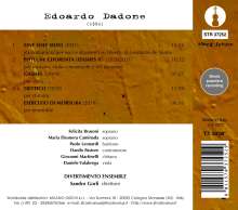 Edoardo Dadone (geb. 1992): Sine Sole Sileo (Radio-Drama), CD