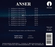 Anser - Walking on water drops, CD