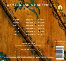 Armand Louis Couperin (1727-1789): Violinsonaten Nr.1-6, CD