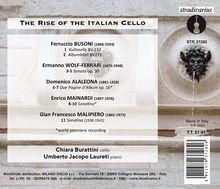 Chiara Burattini - The Rise of the Italian Cello, CD