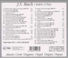 Johann Sebastian Bach (1685-1750): Alessio Corti: Orgel, 2 CDs