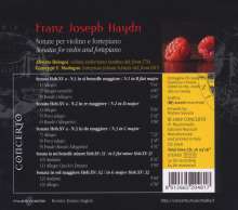 Joseph Haydn (1732-1809): Sonaten für Violine &amp; Klavier, CD