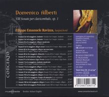 Domenico Alberti (1717-1740): Cembalosonaten op.1 Nr.1-8, CD