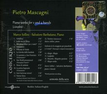 Pietro Mascagni (1863-1945): Sämtliche Werke für Klavier zwei- und vierhändig, CD