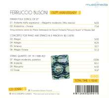 Ferruccio Busoni (1866-1924): Streichquartett Nr.1, CD
