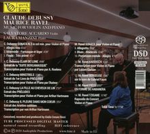 Claude Debussy (1862-1918): Sonate für Violine &amp; Klavier, Super Audio CD