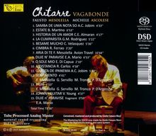 Album "Chitarre Vagabonde" von Fausto Mesolella und Michele Ascolese. Liste von 15 Titeln, darunter "Samba de Uma Nota".