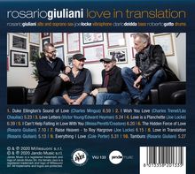 Rosario Giuliani: Love In Translation, CD