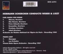Hermann Scherchen dirigiert Weber &amp; Liszt, CD