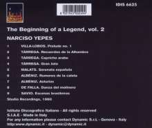 Narciso Yepes - The Beginning of a Legend Vol.2, CD