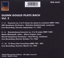 Glenn Gould plays Bach, CD