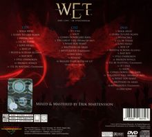 W.E.T.: One Live: In Stockholm 2013 (2 CD + DVD), 2 CDs und 1 DVD