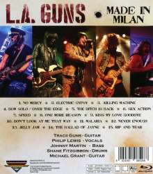 L.A. Guns: Made In Milan, Blu-ray Disc