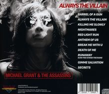 Michael Grant &amp; The Assassins: Always The Villain, CD