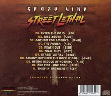 Crazy Lixx: Street Lethal, CD