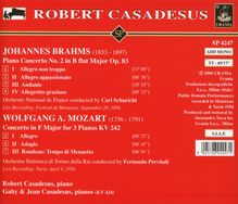 Robert Casadesus spielt Klavierkonzerte, CD