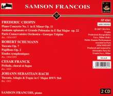 Samson Francois,Klavier, 2 CDs