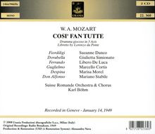 Wolfgang Amadeus Mozart (1756-1791): Cosi Fan Tutte (Bohm, S, 2 CDs