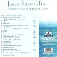 Gitarrenquartett "Ars Nova" - Johann Sebastian Bach, CD