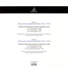 Wolfgang Amadeus Mozart (1756-1791): Klavierkonzerte Nr.13 &amp; 20 (Remastered / 180g), LP