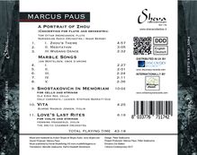 Marcus Paus (geb. 1979): Concertino für Flöte &amp; Orchester "A Portrait of Zhou", CD