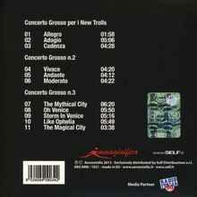 La Leggenda New Trolls: Luis Bacalov Concerto grosso 1-2-3, CD