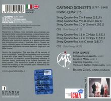 Gaetano Donizetti (1797-1848): Streichquartette Vol.2, 2 CDs