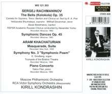 Aram Khachaturian (1903-1978): Symphonie Nr.3 "Simfoniya A-Poema", 2 CDs
