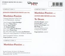 Johann Sebastian Bach (1685-1750): Matthäus-Passion BWV 244, 3 CDs