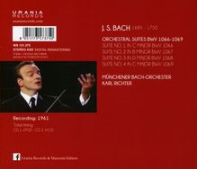 Johann Sebastian Bach (1685-1750): Orchestersuiten Nr.1-4, 2 CDs