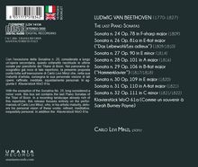 LUDWIG VAN BEETHOVEN (1770-1827) The Last Piano Sonatas. Sonata n. 24 Op. 78 in F-sharp major (1809) bis Klavierstück WoO 61a.