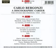 Carlo Bergonzi  - A Discographic Career, 3 CDs