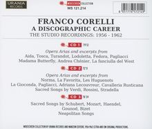 Franco Corelli - A Discographic Career, 3 CDs