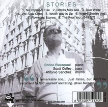 Enrico Pieranunzi (geb. 1949): Stories, CD