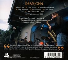 Francesco Bearzatti: Dear John: Live At Le Due Terry Winery, CD