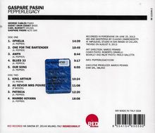 Gaspare Pasini Feat. George Cables: Pepperlegacy, 2 CDs